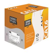 Cabo Lan U/utp 24awg X 4 Pares Cat.6 Cm 305 Metros Azul 23400173 (***cabo Cm***) - FURUKAWA SOHO PLUS