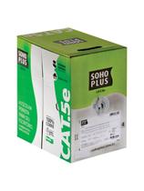 Cabo Lan U/utp Cat.5e 24 Awg 4 Pares Cmx Caixa C/ 305 Metros Branco 100% Cobre 23200101