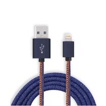 Cabo Lightining USB 3.0A Xcell Revestido Jeans XC-CD-32 - X-Cell