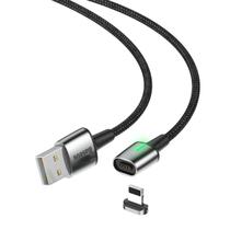 Cabo Lightning Baseus Zinc Magnético 2.4A 1m Preto