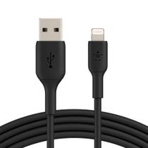 Cabo Lightning Belkin BoostCharge de 1 m com certificação MFi - preto