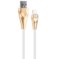 Cabo Lightning Elg AL810WH 1 Metro - Branco/Dourado