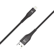 Cabo Lightning para USB-A Preto, 1,5 metros, Mistertech