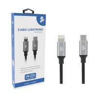 CABO LIGHTNING PARA USB C - 2.0 - 1,2m ALUMINUM MOBILE PREMIUM
