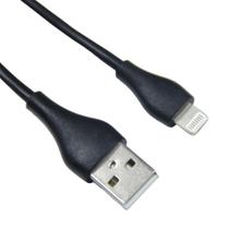 Cabo Lightning Para USB Turbo Emborrachado 2.4A 1,0 Metro