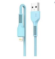 Cabo lightning pvc 1m azul vq d88 74613