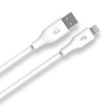 Cabo Lightning, Sincronização e Recarga 12W 2.4A, PVC de Alta Resistência, 2 metros, Branco, L820, ELG