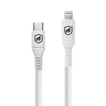 Cabo Lightning / Tipo C - Survivor - Branco - 1,5M no Atacado - Caixa Fechada 10 Unidades - Gshield Cabo Lightning / Tipo C - Survivor - Branco - 1,5M no Atacado - Caixa Fechada 10 Unidades - Gshield