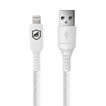 Cabo Lightning / USB-A - Survivor - Branco - 1,5M no Atacado - Caixa Fechada 10 Unidades - Gshield Cabo Lightning / USB-A - Survivor - Branco - 1,5M no Atacado - Caixa Fechada 10 Unidades - Gshield