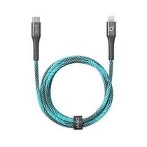 Cabo Lightning + Usb-c Ovvi 2m Mfi Azul/Grafite