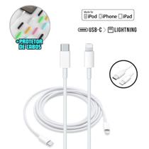 Cabo Lightning Usb Tipo C Compativel iPhone 8 X 11 12 13 14 Carregador Turbo Reforçado 2 Metros