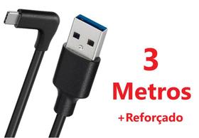 Cabo Link 3 metros para Oculus Quest 1/2 Usb-a/Usb-c BR - Sanguan