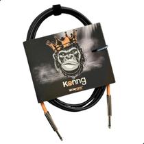 Cabo Liso P10/P10 3,05 Metros Violão Guitarra Tecniforte