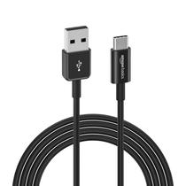 Cabo macho USB-C para USB-A 2.0 Amazon Basics 1,8 m preto 24x5