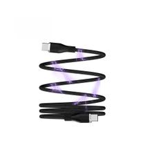 Cabo Magnético Hrebos Cb-601c Curl Flow Usb-c Para Usb-c 60w Preto