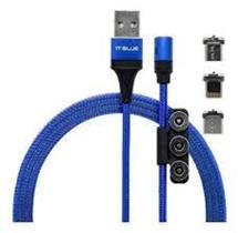 Cabo magnetico it blue LE-842 3 em 1 - IT-BLUE