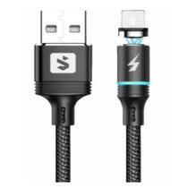 Cabo magnético para carregamento USB 7S-13S 2.4A 1M 360