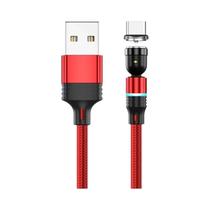 Cabo Magnético USB C Rotativo De 540 Graus 1M 2M 3M Para Carregador De Celular Huawei Xiaomi Cabo Magnético USB C Rotativo De 540 Graus 1M 2M 3M Para Carregador De Celular Huawei Xiaomi