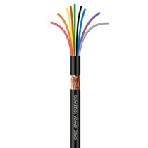 Cabo Manga 10X22 Awg - Com Blindagem Preto - 2 Metros