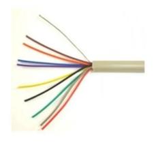 Cabo Manga 10x22awg Sem Blindagem (10 Metros) Cabo Manga 10x22awg Sem Blindagem (10 Metros)