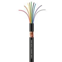 Cabo Manga 10X26 Awg - Com Blindagem Preto - 10 Metros