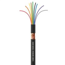 Cabo Manga 10X26 Awg - Com Blindagem Preto - 4 Metros