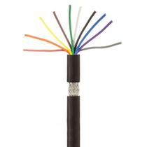 Cabo Manga 10x26 AWG - com Blindagem Preto - 5 Metros Cabo Manga 10x26 AWG - com Blindagem Preto - 5 Metros