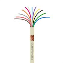 Cabo Manga 12X22 Awg - Com Blindagem Bege - 3 Metros