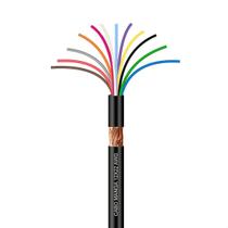 Cabo Manga 12x22 AWG - com Blindagem Preto - 20 Metros