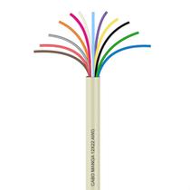 Cabo Manga 12x22 AWG sem Blindagem Preto 10 metros Cabo Manga 12x22 AWG sem Blindagem Preto 10 metros