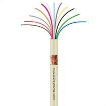 Cabo Manga 12x26 AWG - com Blindagem Bege - 30 Metros