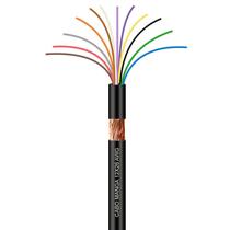 Cabo Manga 12x26 AWG - com Blindagem Preto - 1 Metro