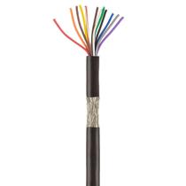 Cabo Manga 12x26 AWG - com Blindagem Preto - 50 Metros