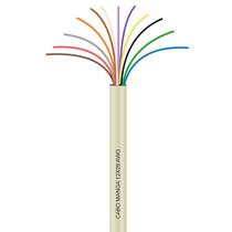 Cabo Manga 12x26 AWG - sem Blindagem Bege - 1 Metro