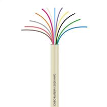 Cabo Manga 12x26 AWG - sem Blindagem Bege - 20 Metros