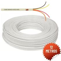 Cabo Manga 4 Vias 22 Awg 4X22Awg Iluminação Piscinas Led Rgb