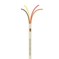 Cabo Manga 4x22 AWG - com Blindagem Bege - 2 Metros