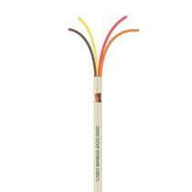 Cabo Manga 4X22 Awg - Com Blindagem Bege - 20 Metros