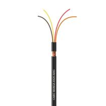 Cabo Manga 4X26 Awg - Com Blindagem Preto - 4 Metros