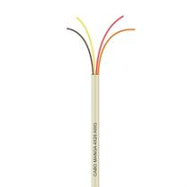 Cabo Manga 4X26 Awg - Sem Blindagem Bege - 4 Metros