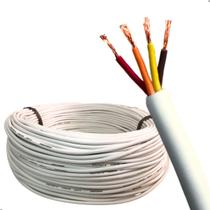 Cabo Manga 50 Metros 4 Vias 26AWG Flexível Para Iluminação Led de Piscina Alarmes Refletor e Strobo Cabo Manga 50 Metros 4 Vias 26AWG Flexível Para Iluminação Led de Piscina Alarmes Refletor e Strobo