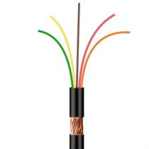 Cabo Manga 5x26 AWG - com Blindagem Preto - 2 Metros