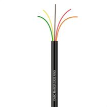 Cabo Manga 5X26 Awg - Sem Blindagem Preto - 4 Metros
