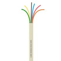 Cabo Manga 6X22 AWG - sem Blindagem Bege - 5 Metros Cabo Manga 6X22 AWG - sem Blindagem Bege - 5 Metros