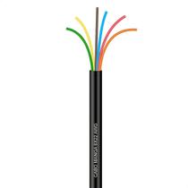 Cabo Manga 6X22 Awg - Sem Blindagem Preto - 4 Metros