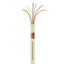 Cabo Manga 6x26 AWG - com Blindagem Bege - 1 Metro Cabo Manga 6x26 AWG - com Blindagem Bege - 1 Metro