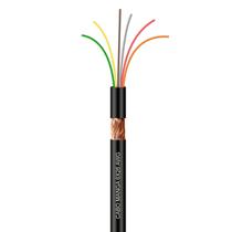 Cabo Manga 6x26 AWG - com Blindagem Preto - 1 Metro