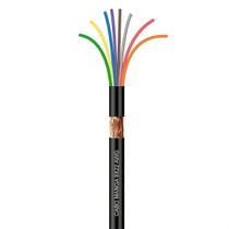 Cabo Manga 8X22 Awg - Com Blindagem Preto - 4 Metros