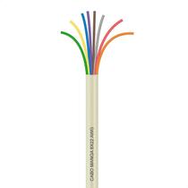 Cabo Manga 8X22 Awg - Sem Blindagem Bege - 50 Metros