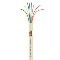 Cabo Manga 8X26 Awg - Com Blindagem Bege - 5 Metros